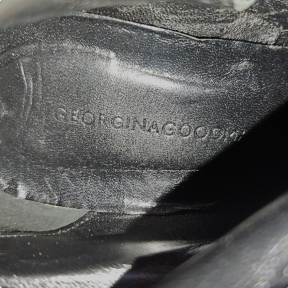 GEORGINA GOODMAN | Knee High Leather Boots in Size EU 40.5 / US 10 - Picture 6 of 6